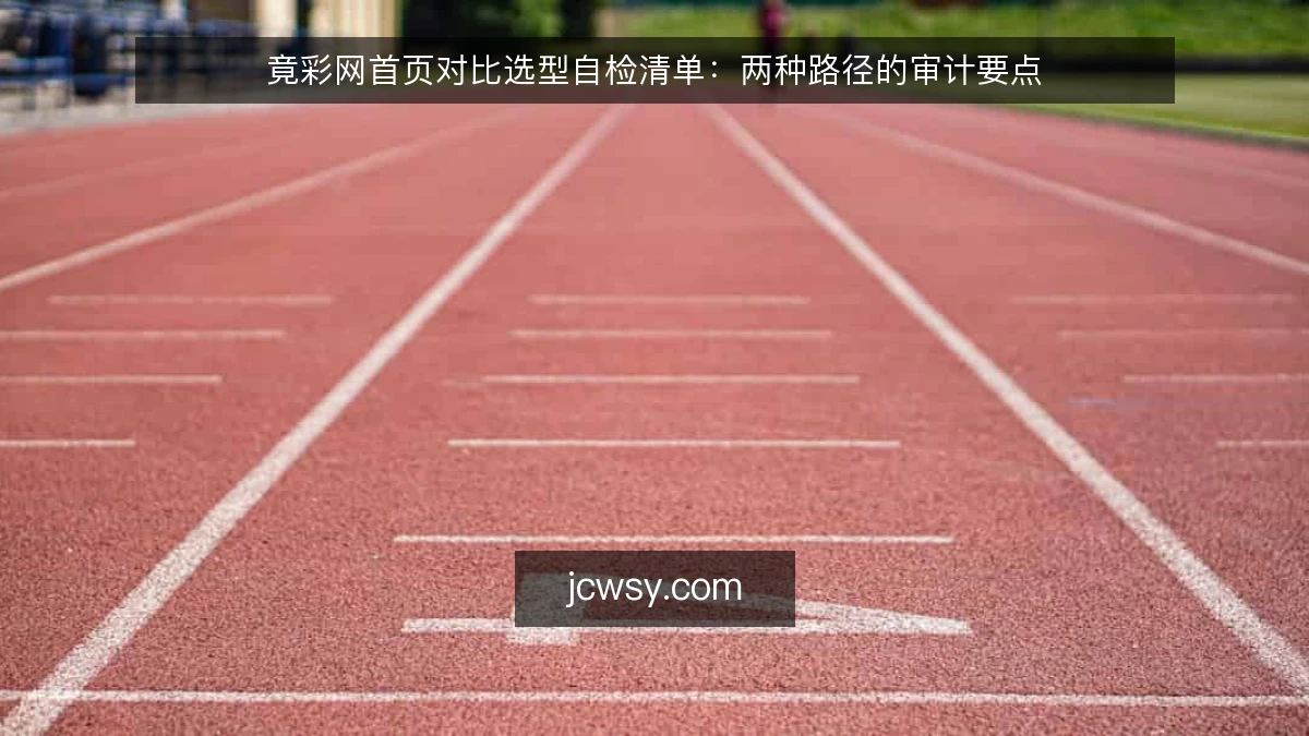 竟彩网首页对比选型自检清单：两种路径的审计要点